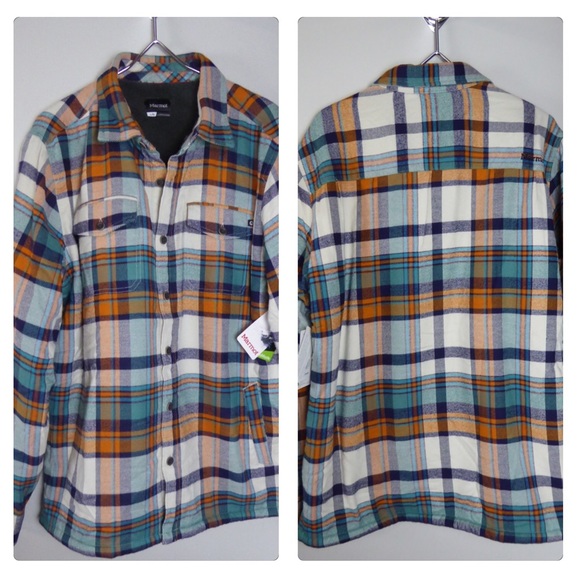 marmot ridgefield sherpa flannel